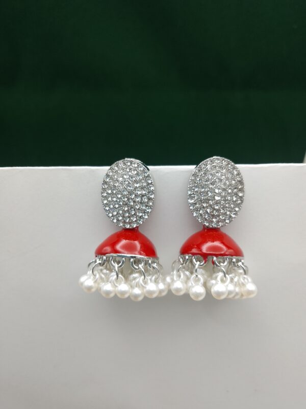 Hand Painted Jhumkay - Image 4