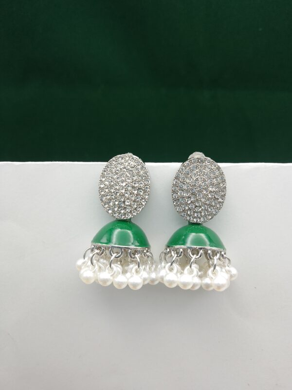 Hand Painted Jhumkay - Image 9