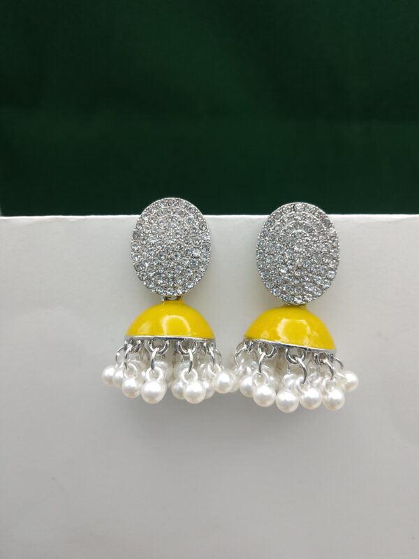 Hand Painted Jhumkay - Image 3