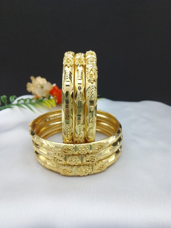 Gold Plated Bangles - Image 2