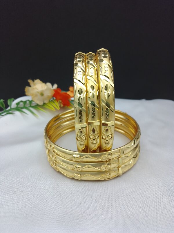Gold Plated Bangles - Image 5