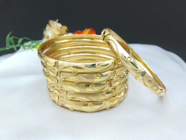 Gold Plated Bangles - Image 4