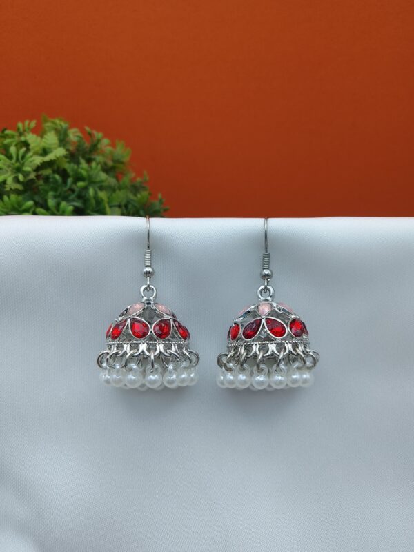 Silver Jhumka - Image 6