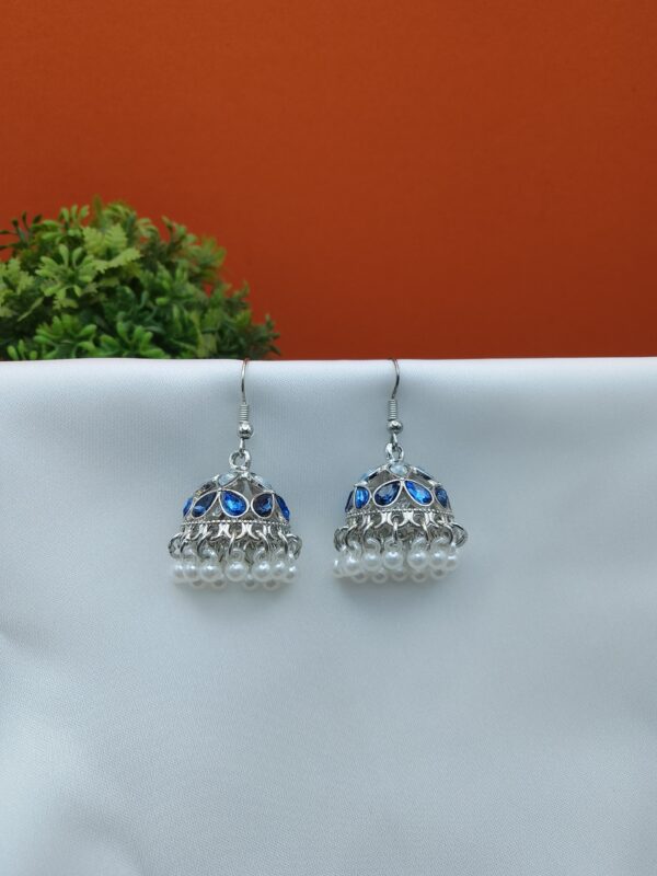 Silver Jhumka - Image 5
