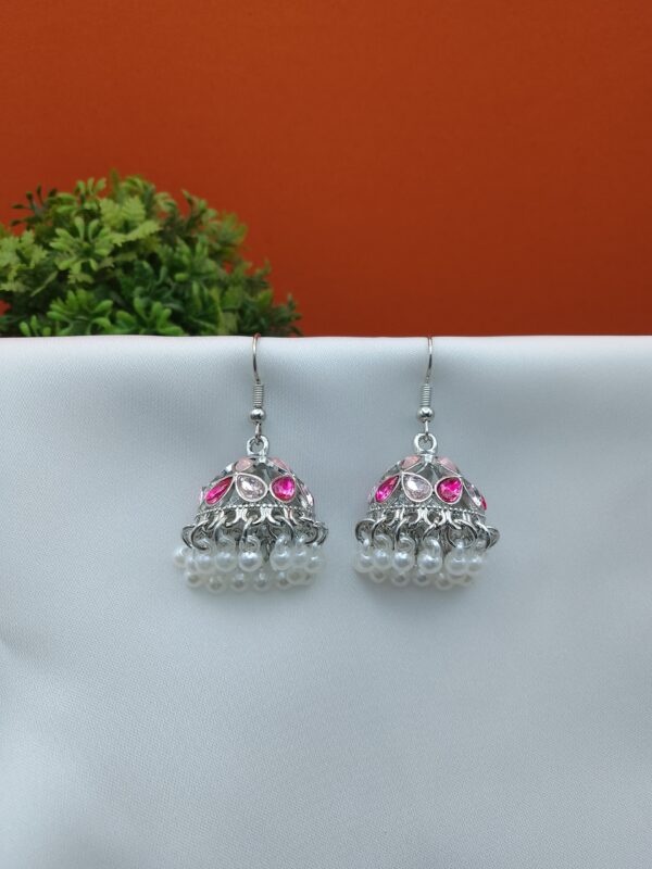 Silver Jhumka - Image 8