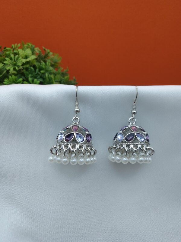 Silver Jhumka - Image 7