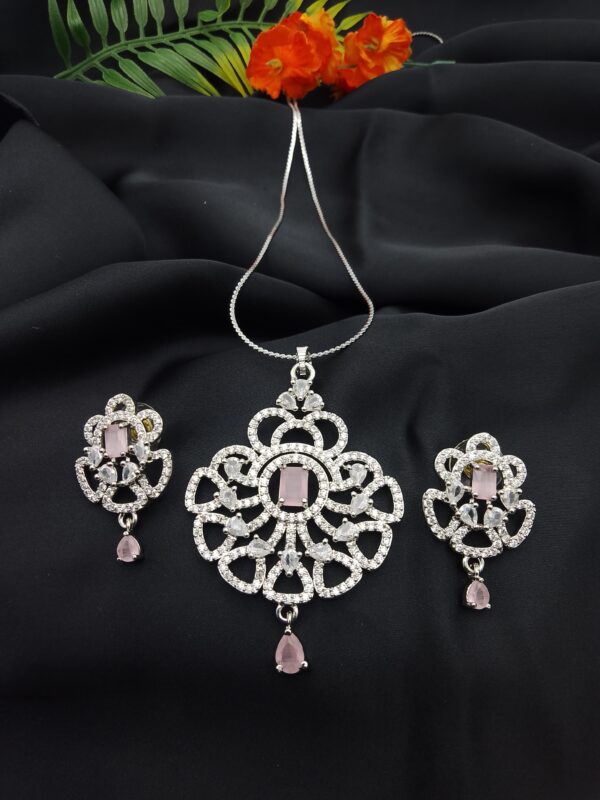 One Carat Silver Set