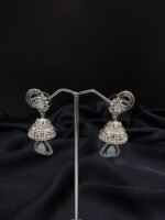 One Carat Silver Jhumka - Image 3