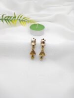 Oxidised Small Jhumki - Image 3